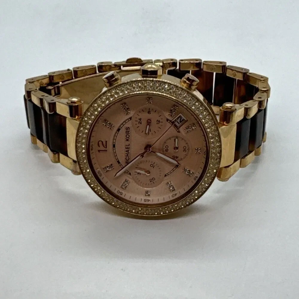 Michael Kors Parker MK5538 Women Stainless Steel Analog Dial Quartz Watch JNA395